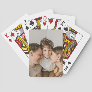 Erstellen Sie Ihr eigenes Foto individuelles Bild Spielkarten