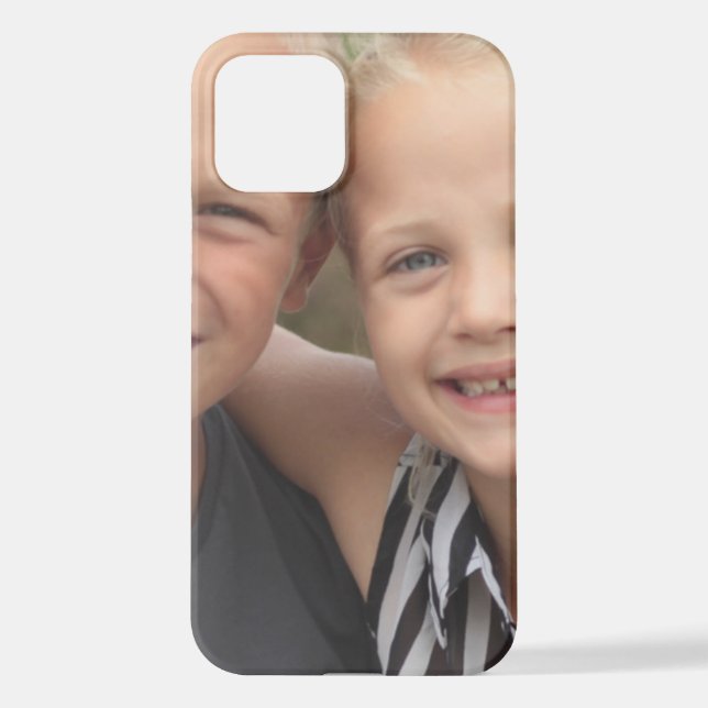 Erstellen Sie Ihr eigenes Foto iPhone Case 12 Hülle (Rückseite)