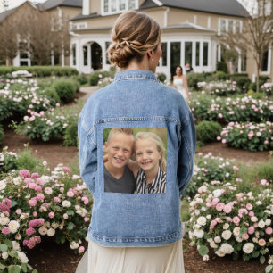 Erstellen Sie Ihr eigenes Foto Jeansjacke