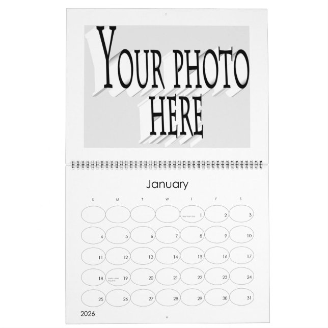 ERSTELLEN SIE IHR EIGENES FOTO KALENDER (Jan 2026)