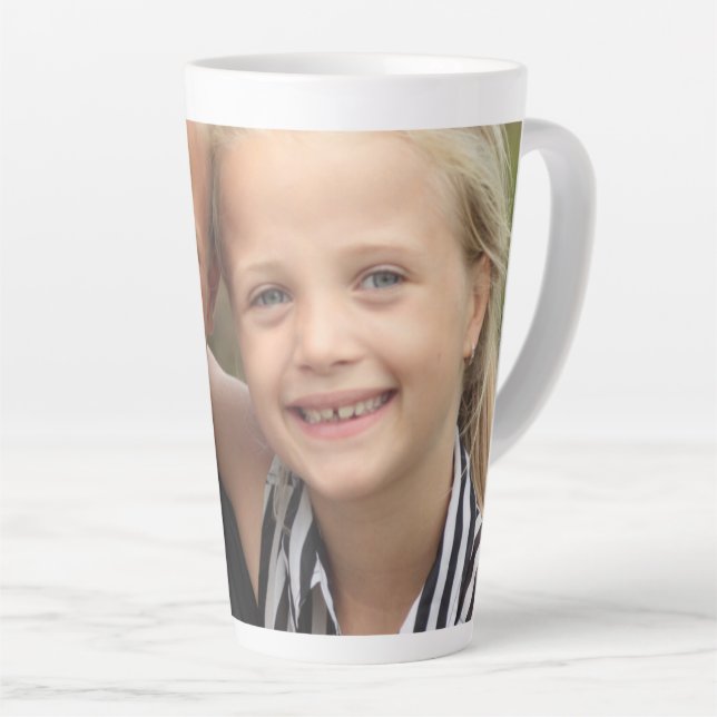 Erstellen Sie Ihr eigenes Foto Latte Tasse (Rechte Ecke)