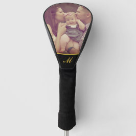 Erstellen Sie Ihr eigenes Foto Monogramm Erstschwa Golf Headcover