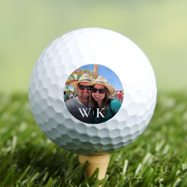 Erstellen Sie Ihr eigenes Foto Monogramm Golfball (Von Creator hochgeladen)