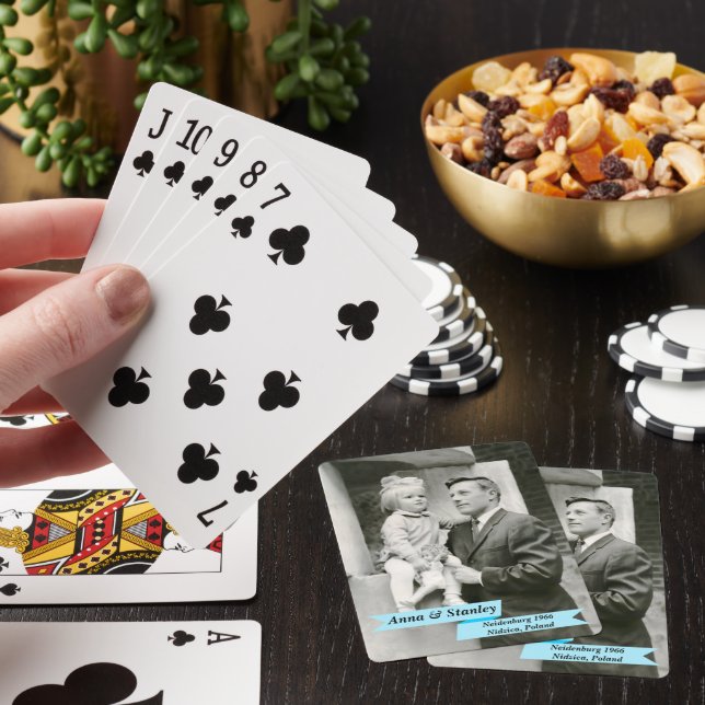 Erstellen Sie Ihr eigenes Foto Personalisiert Spielkarten (In Situ)