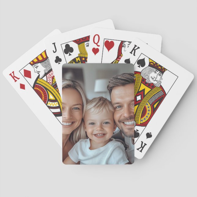 Erstellen Sie Ihr eigenes Foto Spielkarten (Rückseite)