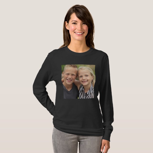 Erstellen Sie Ihr eigenes Foto T-Shirt (Vorne ganz)