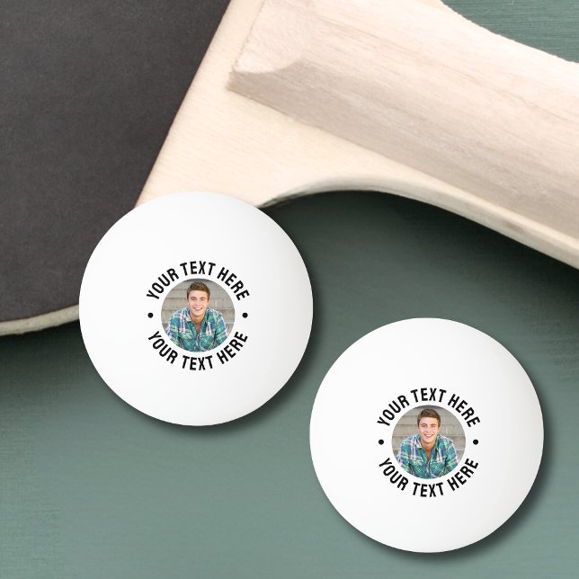 Erstellen Sie Ihr eigenes Foto Tischtennisball (Create Your Own Photo Ping Pong Ball)