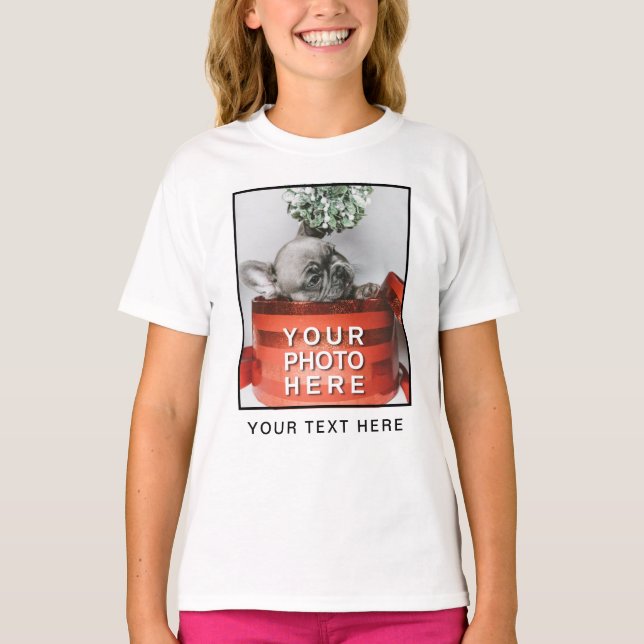 Erstellen Sie Ihr eigenes Foto und Ihren benutzerd T-Shirt (Vorderseite)