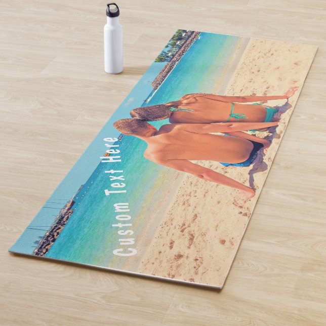 Erstellen Sie Ihr eigenes Foto Yogmatte mit benutz Yogamatte (Beispiel)