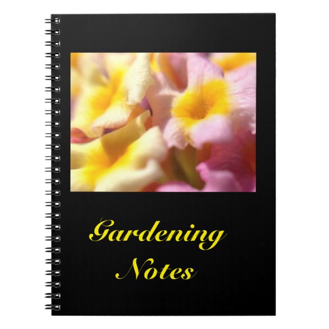 Erstellen Sie Ihr eigenes Gartenheft Notizblock (Vorderseite)