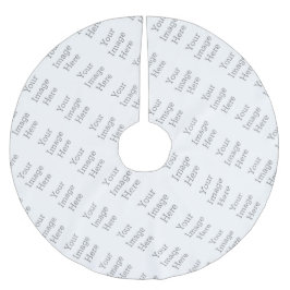 Erstellen Sie Ihr eigenes gepinseltes Polyester-Tr Polyester Weihnachtsbaumdecke