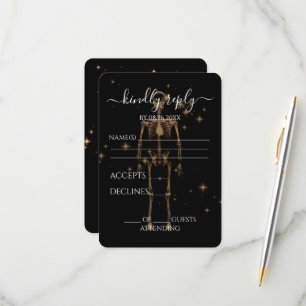 Erstellen Sie Ihr eigenes - glänzendes X-Ray Skele RSVP Karte