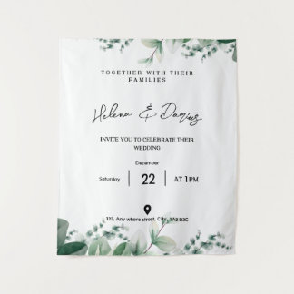 Erstellen Sie Ihr eigenes Go Green Wandteppich