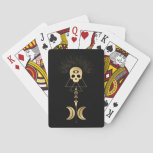 Erstellen Sie Ihr eigenes Gold Arcane Magician Tar Spielkarten
