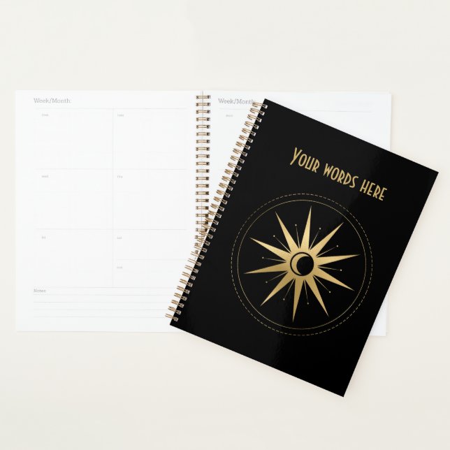 Erstellen Sie Ihr eigenes Gold Arcane Star Tarot Planer (Anzeige)