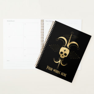 Erstellen Sie Ihr eigenes Gold Arcanfool Tarot Planer