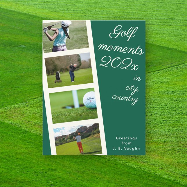 Erstellen Sie Ihr eigenes Golf Foto Postcard Postkarte (Von Creator hochgeladen)