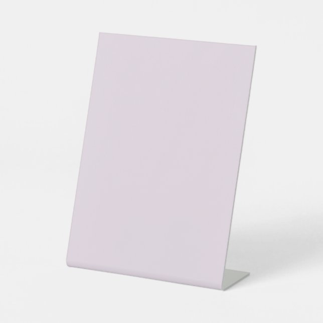 Erstellen Sie Ihr eigenes helles Pink Sockelschild (Vorderseite)