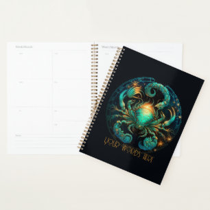 Erstellen Sie Ihr eigenes Himmelskrebs Zodiac Planer