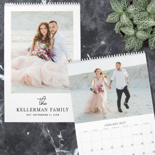 Erstellen Sie Ihr eigenes Hochzeitsfoto Kalender