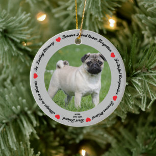 Erstellen Sie Ihr eigenes Hundeschema für Haustier Keramik Ornament