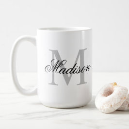 Erstellen Sie Ihr eigenes Individuelle Name-Monogr Kaffeetasse