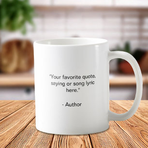 Erstellen Sie Ihr eigenes individuelles Angebot Kaffeetasse