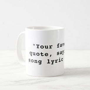 Erstellen Sie Ihr eigenes individuelles Angebot Kaffeetasse