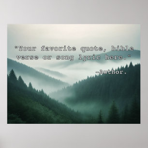 Erstellen Sie Ihr eigenes individuelles Angebot Po Poster