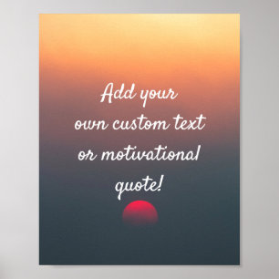 Erstellen Sie Ihr eigenes individuelles Angebot - Poster