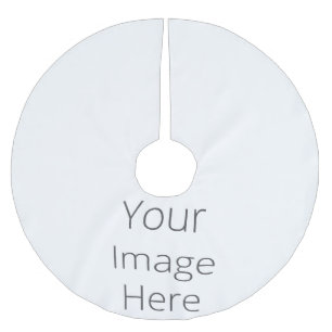 Erstellen Sie Ihr eigenes, individuelles Baumrock Polyester Weihnachtsbaumdecke