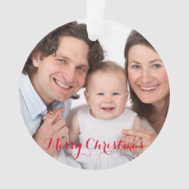 Erstellen Sie Ihr eigenes individuelles Foto Ornament