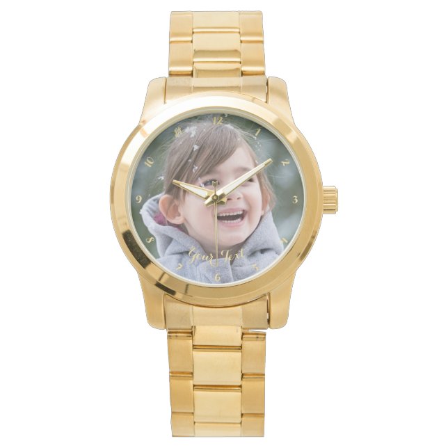 Erstellen Sie Ihr eigenes individuelles Foto - Sti Armbanduhr (Vorderseite)