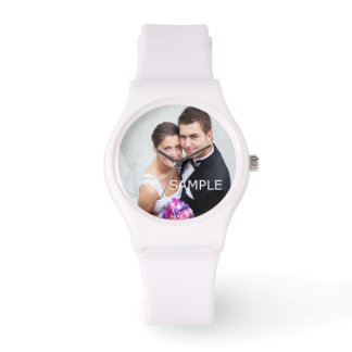 Erstellen Sie Ihr eigenes individuelles Hochzeitsb Armbanduhr