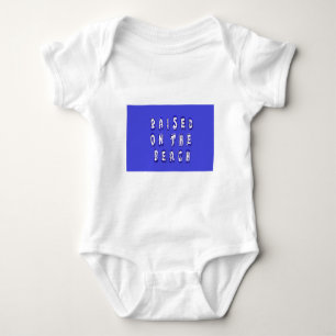 Erstellen Sie Ihr eigenes inspirierendes Strandleb Baby Strampler