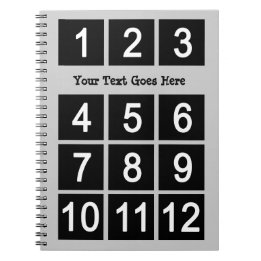 Erstellen Sie Ihr eigenes Instagramm-TextNotebook Notizblock