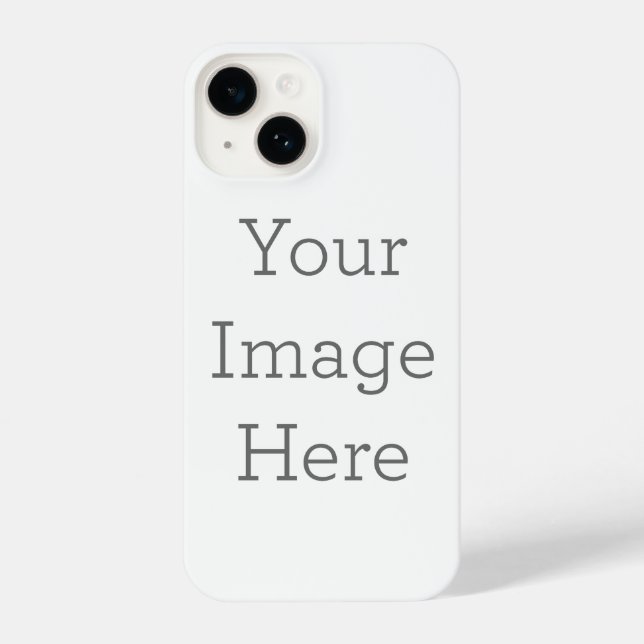 iPhone 14 Slim Fit Hülle, Glänzend (Rückseite)