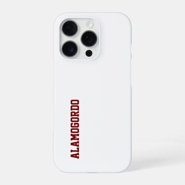 Erstellen Sie Ihr eigenes iPhone 16 Pro Slim Case Hülle (Rückseite)