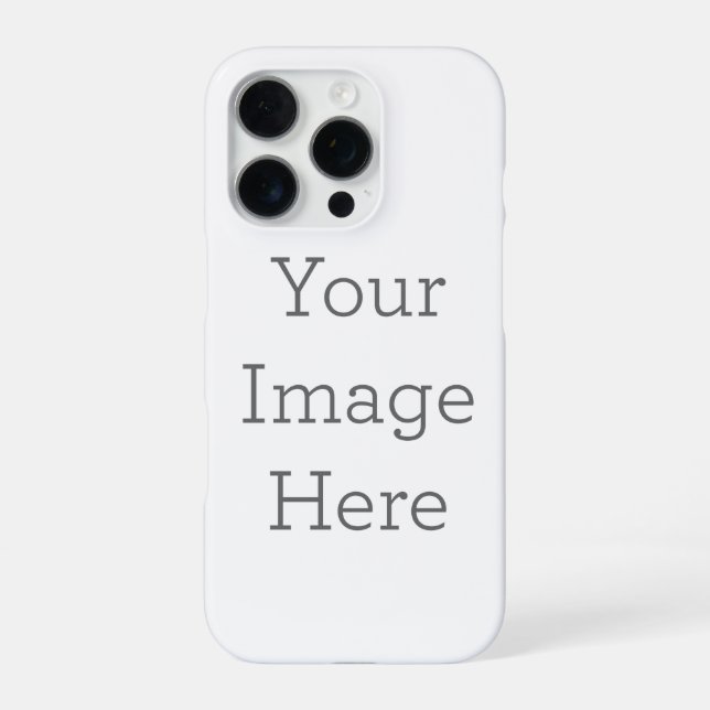 iPhone 16 Pro Slim Fit Hülle, Glänzend (Rückseite)