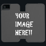 Erstellen Sie Ihr eigenes iPhone SE  iPhone 5/5's  Incipio Watson™ iPhone 5 Geldbörsen Hülle<br><div class="desc">Entwerfen Sie Ihr eigenes Black iPhone SE  iPhone 5/5s Wallet Case mit Zazzles phantastischem Personalisierungstool. 
Fügen Sie Ihren eigenen Text,  Foto,  Bild oder Design hinzu.</div>