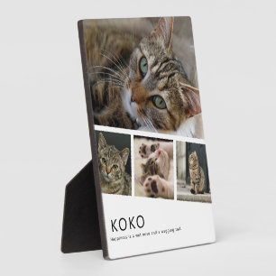 Erstellen Sie Ihr eigenes Katzenfoto Fotoplatte