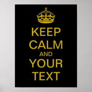 Erstellen Sie Ihr eigenes "Keep Calm"-Poster (Mess Poster