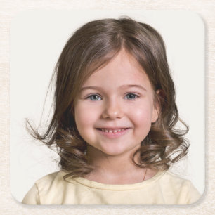 Erstellen Sie Ihr eigenes Kinderfoto als individue Rechteckiger Pappuntersetzer