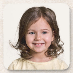 Erstellen Sie Ihr eigenes Kinderfoto als maßgeschn Getränkeuntersetzer