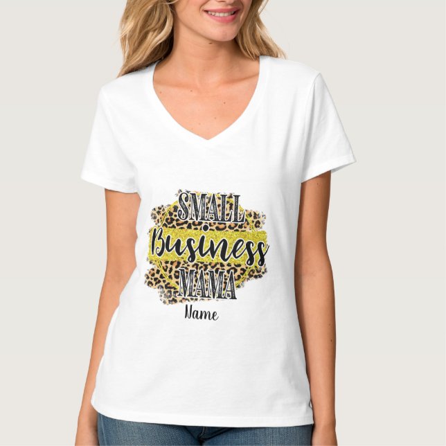 Erstellen Sie Ihr eigenes KMU-Mama T-Shirt (Vorderseite)