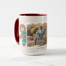 Erstellen Sie Ihr eigenes Lebkuchen Weihnachts-Fot Tasse