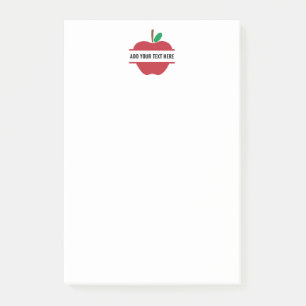 Erstellen Sie Ihr eigenes Lehrermonogramm Personal Post-it Klebezettel