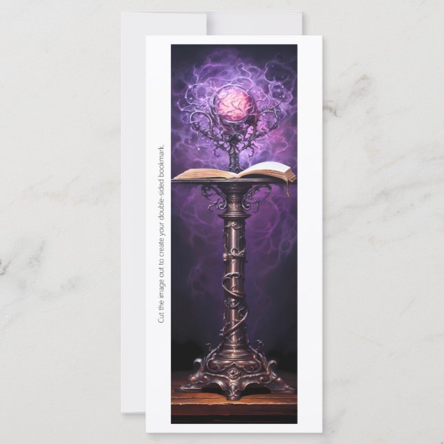 Erstellen Sie Ihr eigenes Lila Grimoire Magic Orb  (Vorderseite)