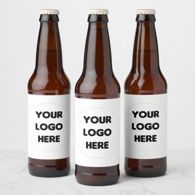 Erstellen Sie Ihr eigenes Logo-Becher-Flaschenetik Bierflaschenetikett (Flaschen)
