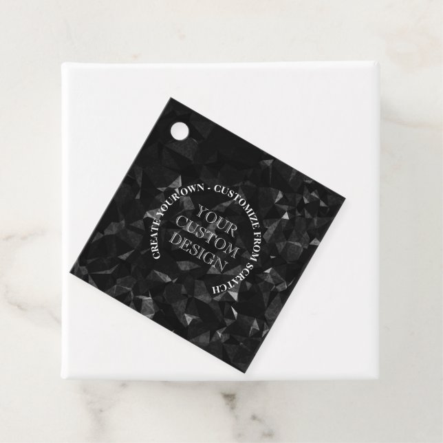 Erstellen Sie Ihr eigenes Logo/Design Geschenkanhänger (Beispiel)